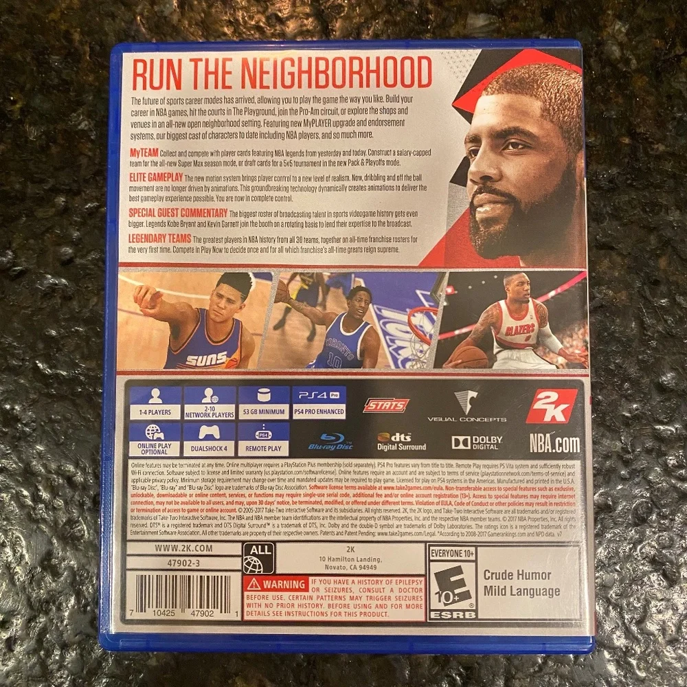 NBA 2k18 playstation